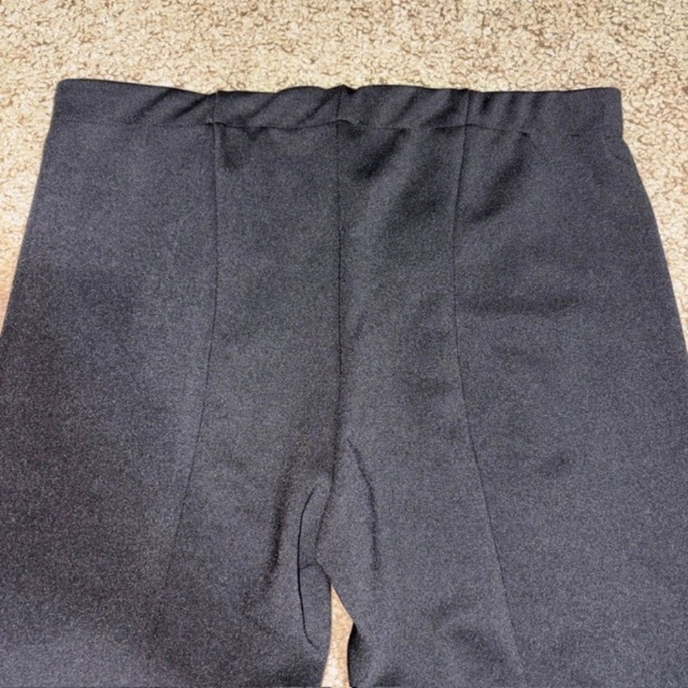 The Row Sovino Stretch Crepe Cropped Pant Black Medium - Picture 6 of 9